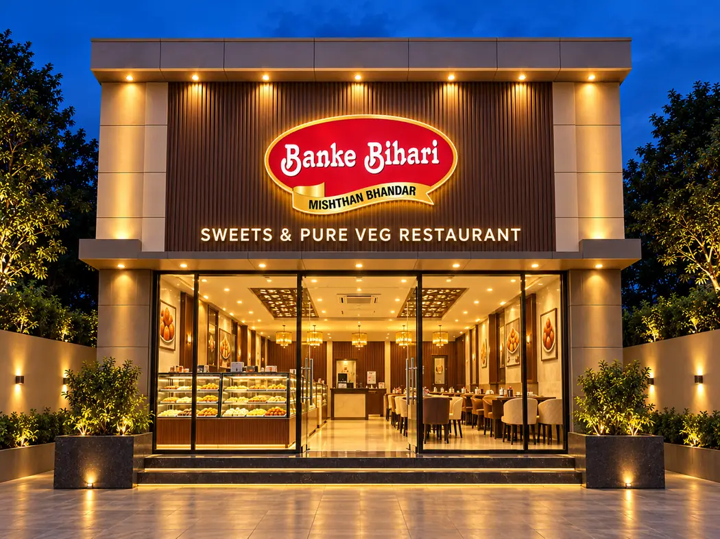 Banke Bihari upcoming outlet concept